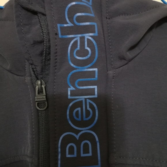 Bench navy blue size XL men's Rain Jacket - Picture 3 of 5